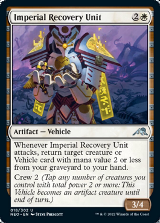 Imperial Recovery Unit [Kamigawa: Neon Dynasty] | Boutique FDB TCG