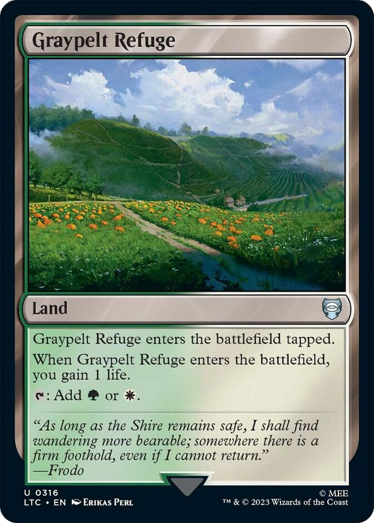 Graypelt Refuge [The Lord of the Rings: Tales of Middle-Earth Commander] | Boutique FDB TCG