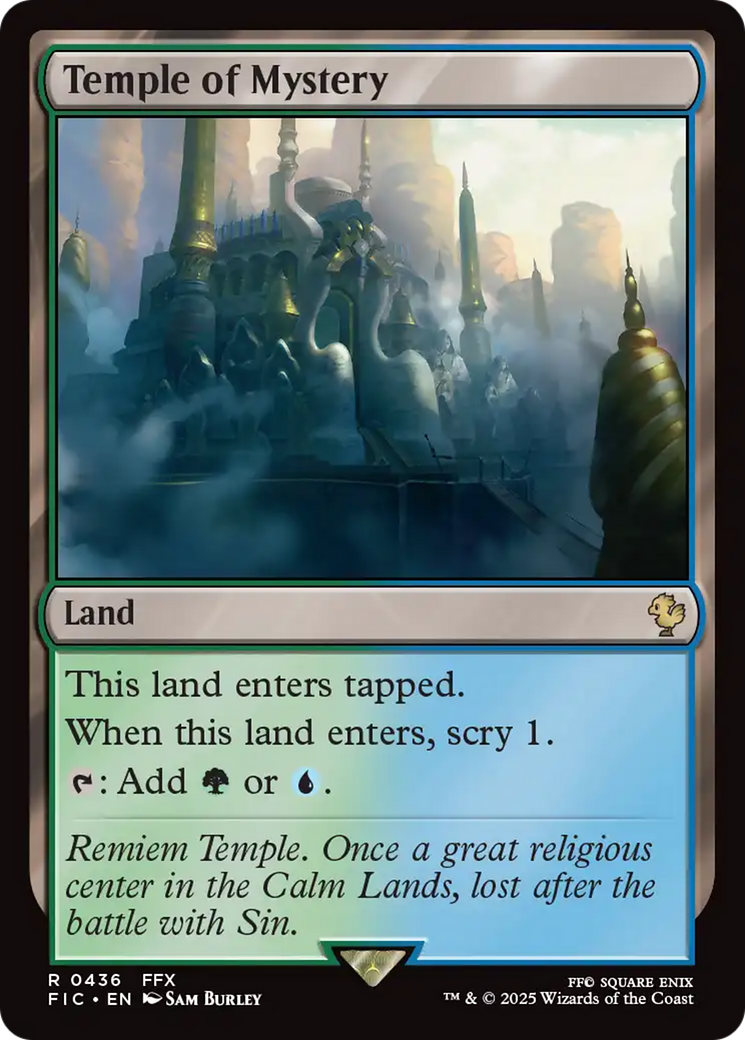 Temple of Mystery [FINAL FANTASY Commander] | Boutique FDB TCG