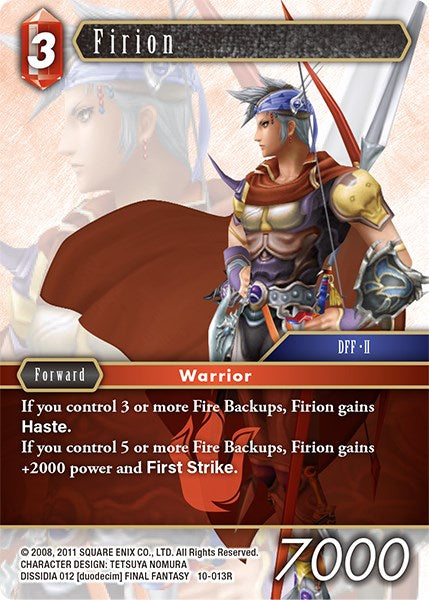 Firion [Opus X] | Boutique FDB TCG