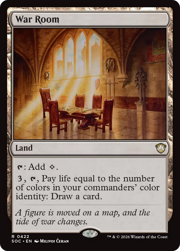 War Room [Secrets of Strixhaven Commander] | Boutique FDB TCG