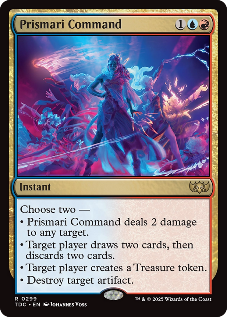 Prismari Command [Tarkir: Dragonstorm Commander] | Boutique FDB TCG