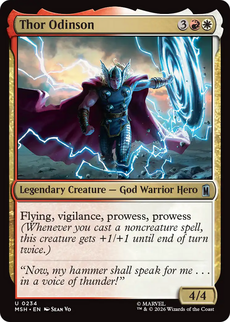 Thor Odinson [Marvel Super Heroes] | Boutique FDB TCG