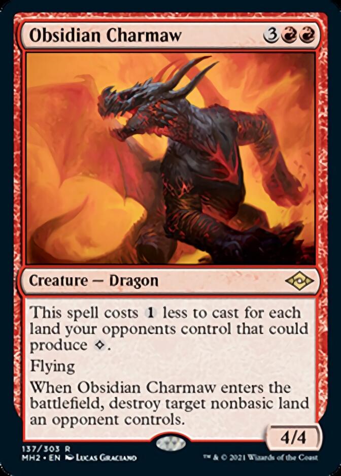 Obsidian Charmaw [Modern Horizons 2] | Boutique FDB TCG