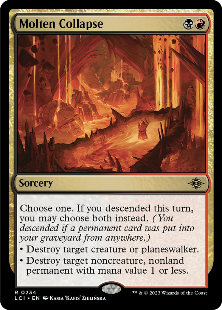 Molten Collapse [The Lost Caverns of Ixalan] | Boutique FDB TCG