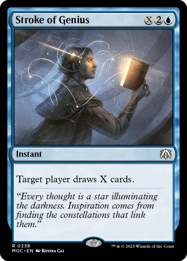 Stroke of Genius [March of the Machine Commander] | Boutique FDB TCG