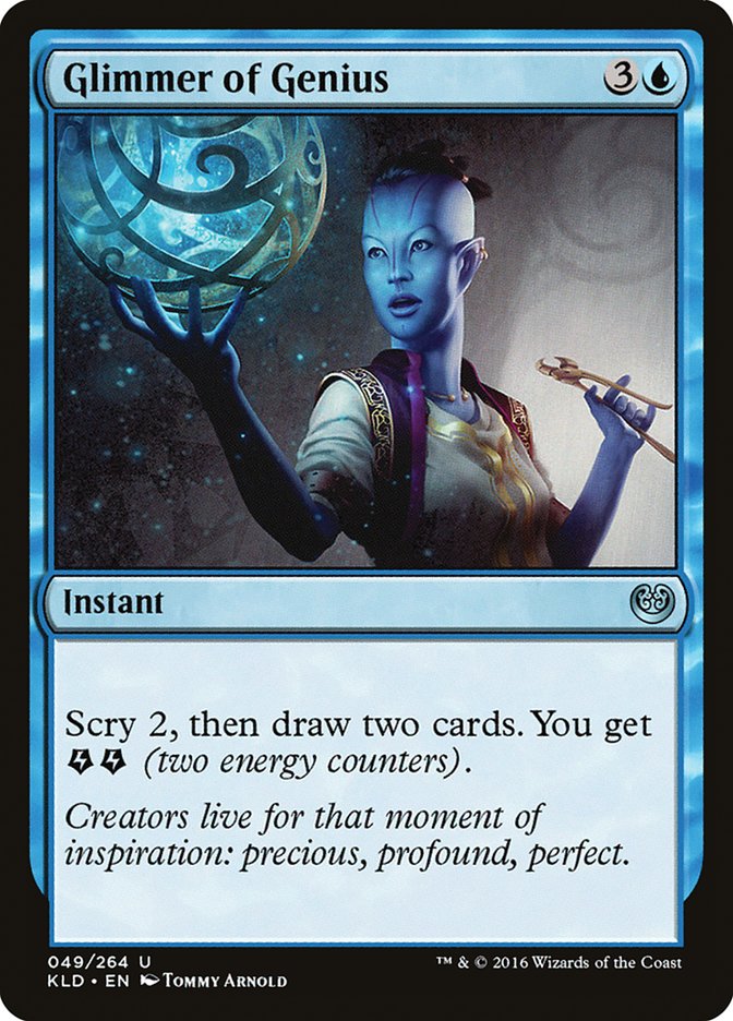 Glimmer of Genius [Kaladesh] | Boutique FDB TCG
