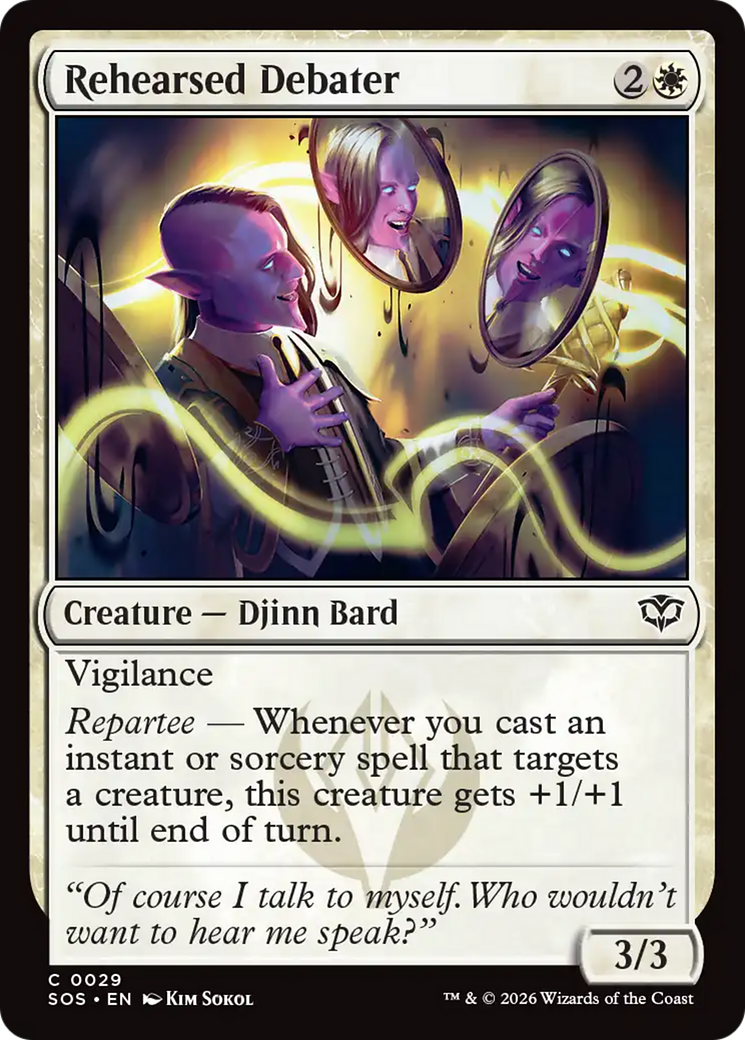 Rehearsed Debater [Secrets of Strixhaven] | Boutique FDB TCG