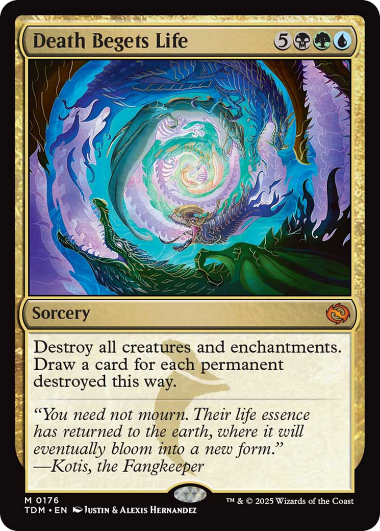 Death Begets Life [Tarkir: Dragonstorm] | Boutique FDB TCG
