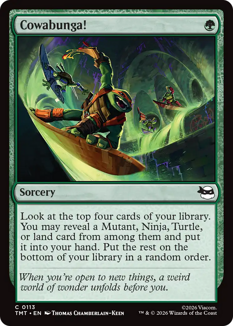 Cowabunga! [Teenage Mutant Ninja Turtles] | Boutique FDB TCG