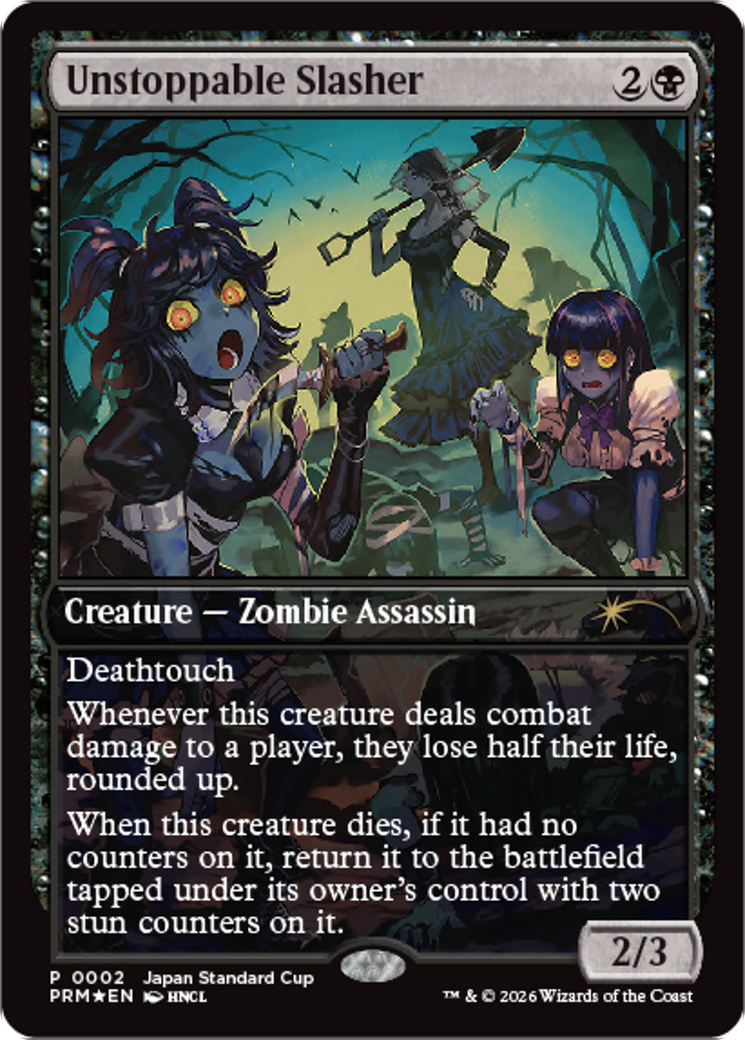 Unstoppable Slasher [Wizards Play Network 2026] | Boutique FDB TCG