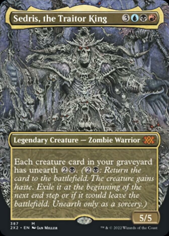 Sedris, the Traitor King (Borderless Alternate Art) [Double Masters 2022] | Boutique FDB TCG