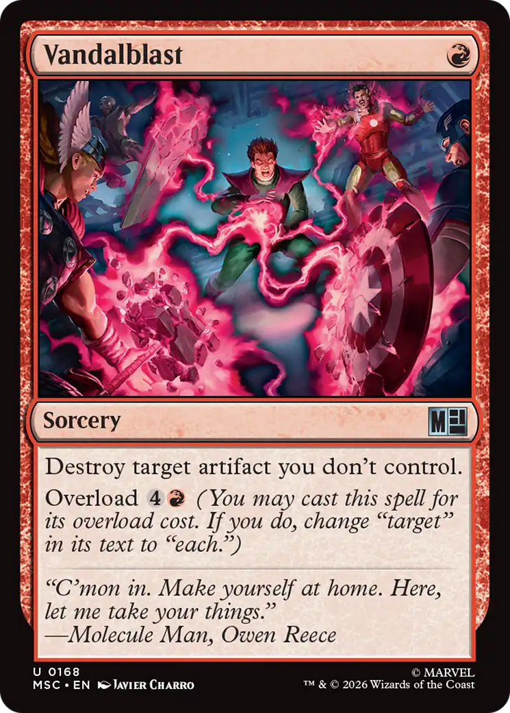 Vandalblast (Surge Foil) [Marvel Super Heroes Commander] | Boutique FDB TCG
