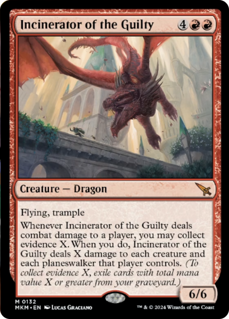 Incinerator of the Guilty [Murders at Karlov Manor] | Boutique FDB TCG
