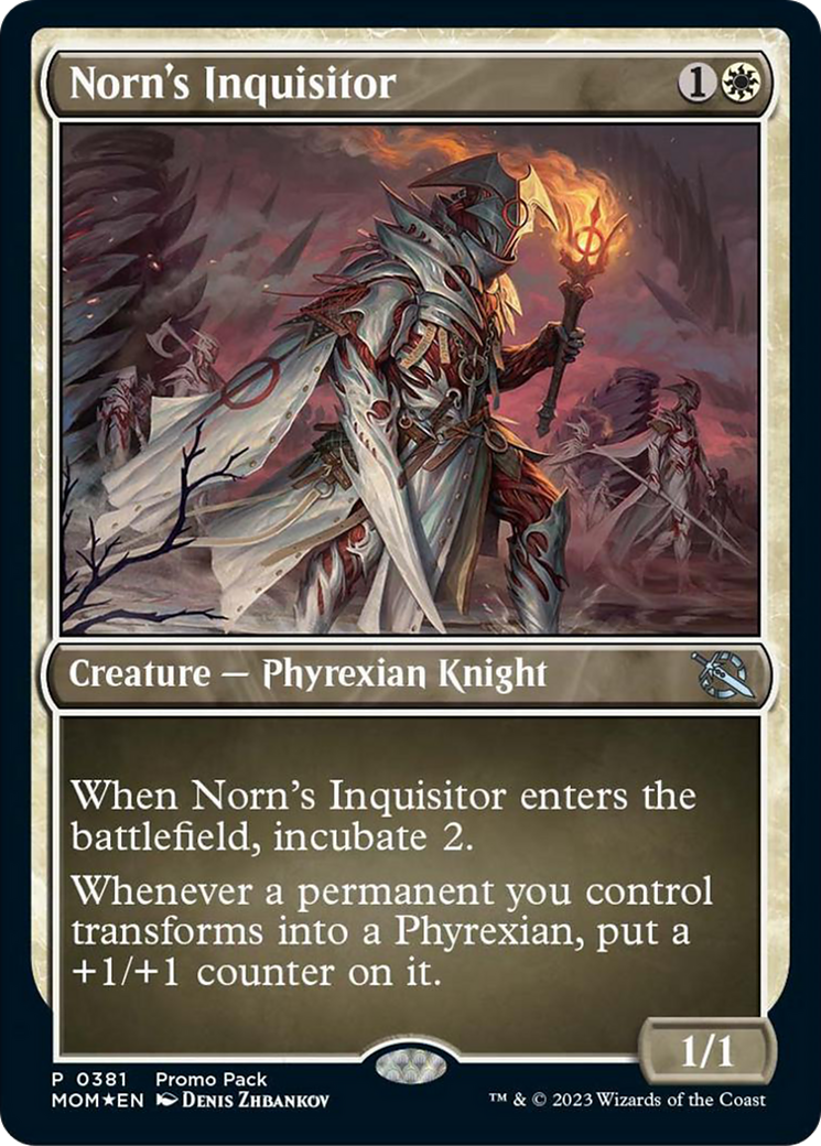 Norn's Inquisitor (Promo Pack) [March of the Machine Promos] | Boutique FDB TCG