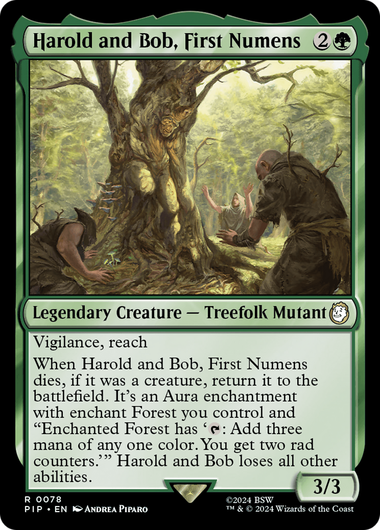 Harold and Bob, First Numens [Fallout] | Boutique FDB TCG