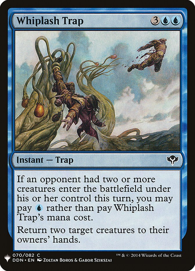 Whiplash Trap [Mystery Booster] | Boutique FDB TCG