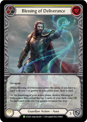 Blessing of Deliverance (Yellow) [LGS024] (Promo)  Rainbow Foil | Boutique FDB TCG