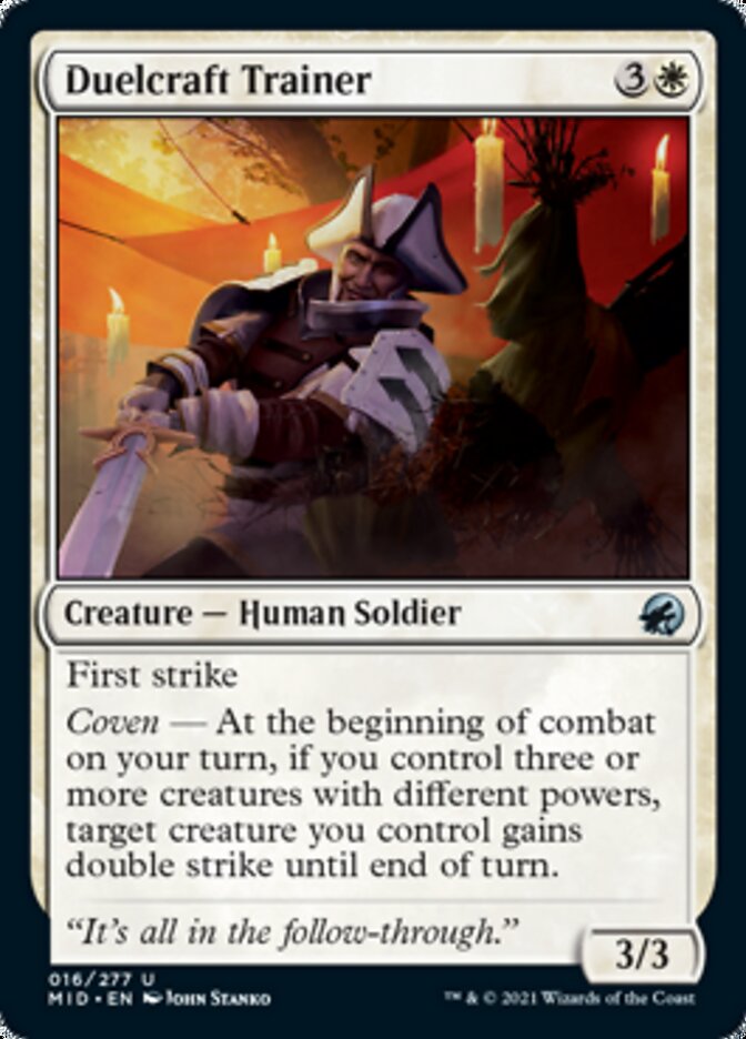 Duelcraft Trainer [Innistrad: Midnight Hunt] | Boutique FDB TCG