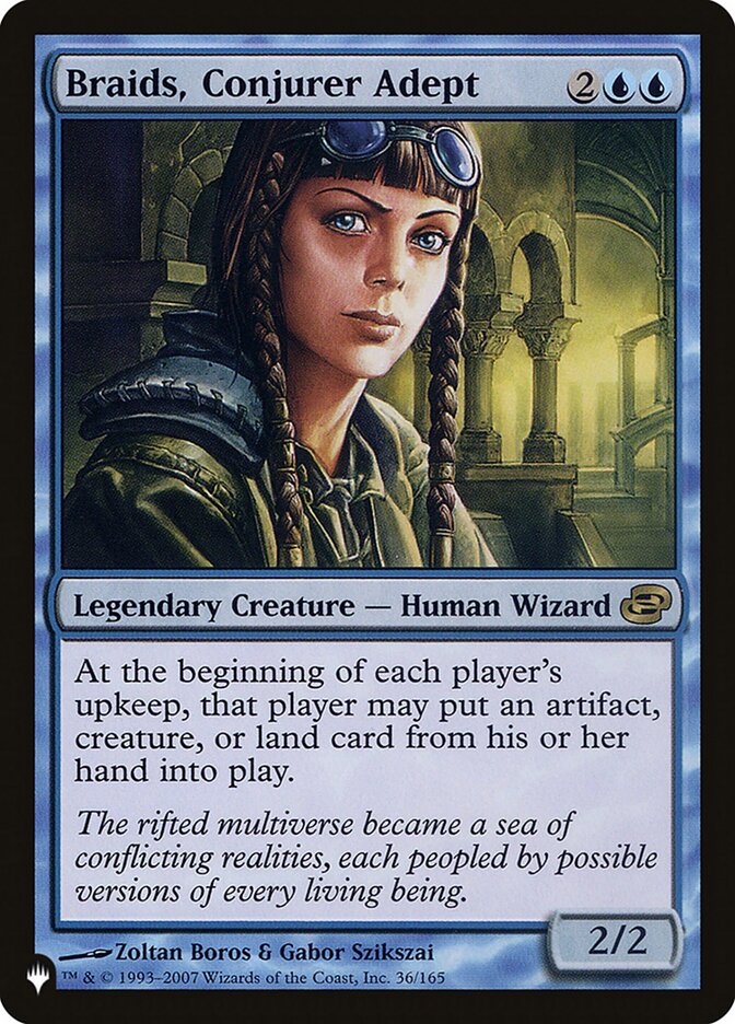 Braids, Conjurer Adept [The List] | Boutique FDB TCG