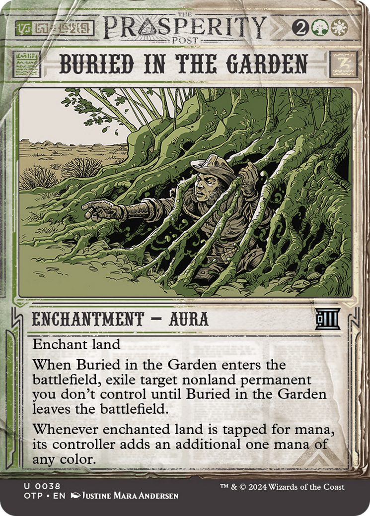 Buried in the Garden [Outlaws of Thunder Junction: Breaking News] | Boutique FDB TCG