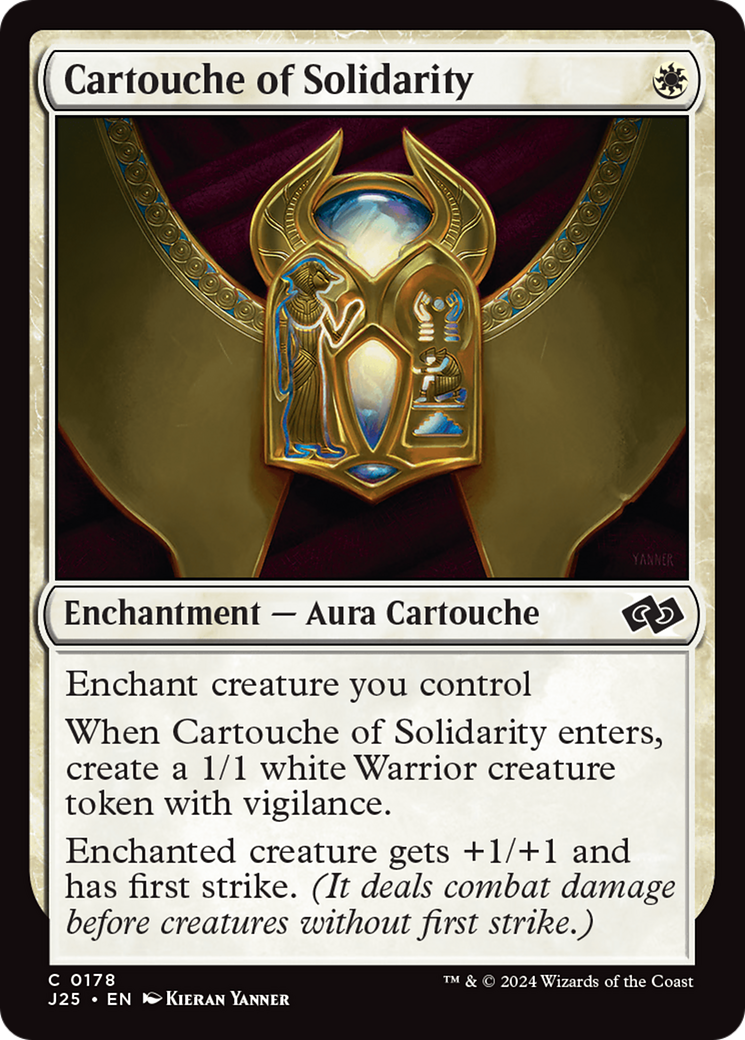 Cartouche of Solidarity [Foundations Jumpstart] | Boutique FDB TCG