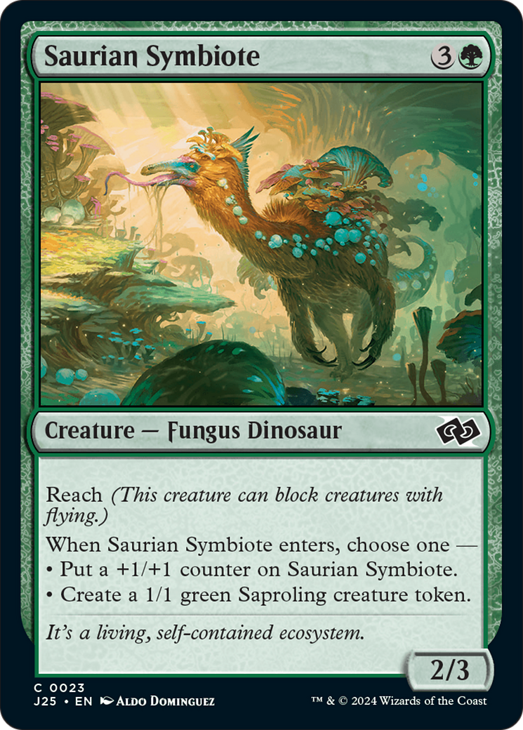 Saurian Symbiote [Foundations Jumpstart] | Boutique FDB TCG