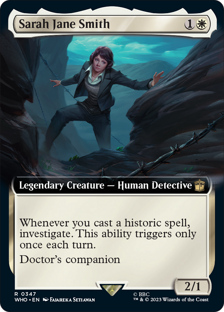 Sarah Jane Smith (Extended Art) [Doctor Who] | Boutique FDB TCG