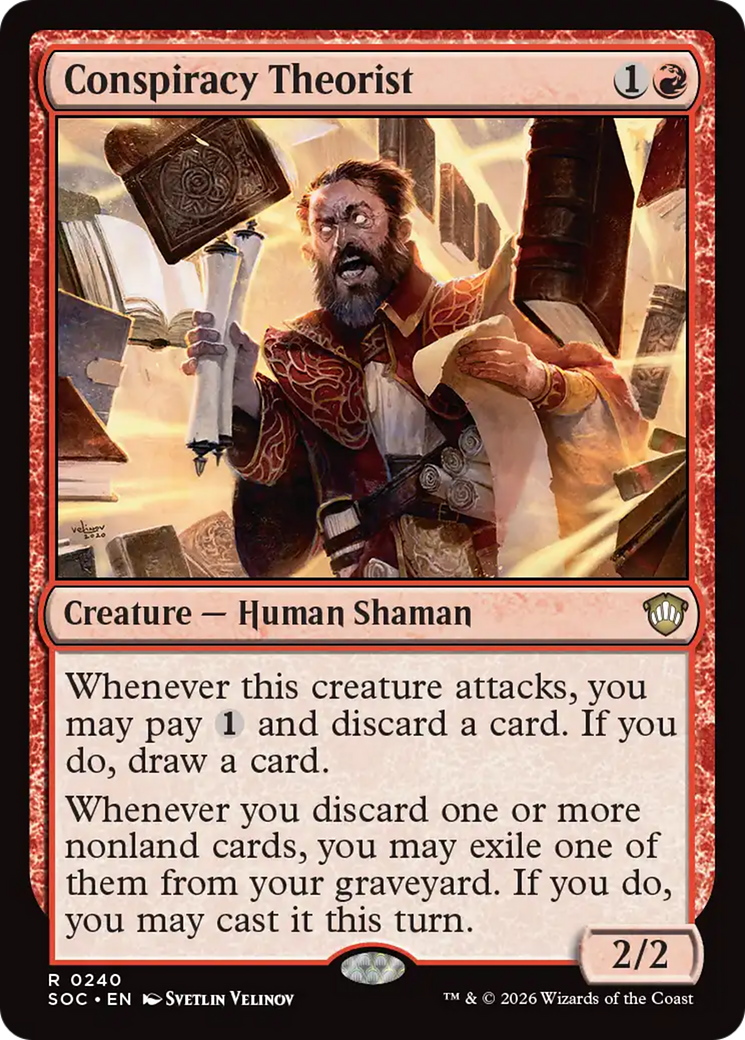 Conspiracy Theorist [Secrets of Strixhaven Commander] | Boutique FDB TCG
