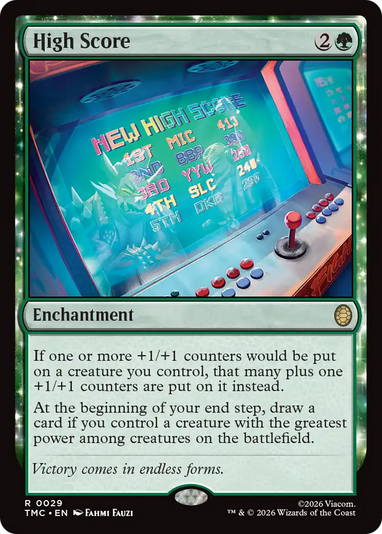 High Score [Teenage Mutant Ninja Turtles Commander] | Boutique FDB TCG