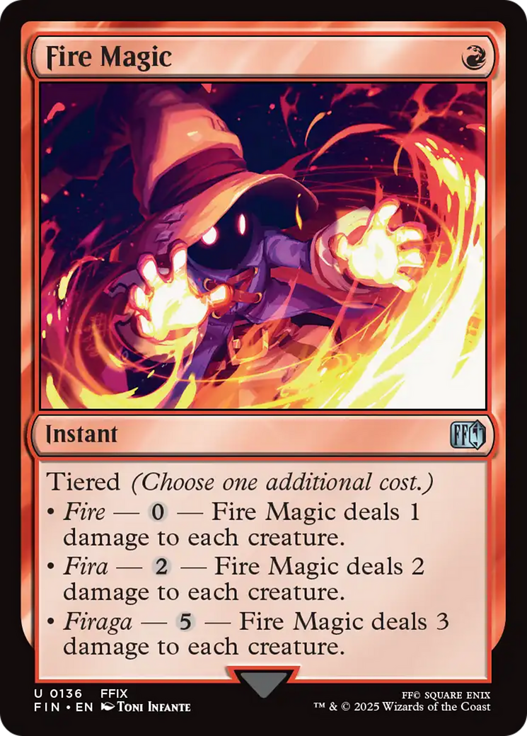 Fire Magic [FINAL FANTASY] | Boutique FDB TCG