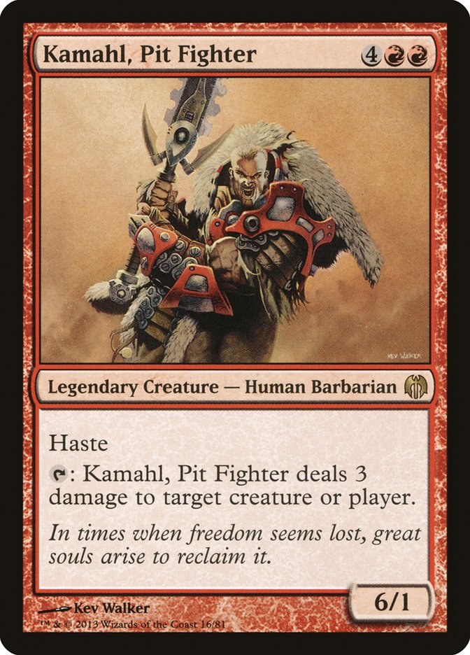 Kamahl, Pit Fighter [Duel Decks: Heroes vs. Monsters] | Boutique FDB TCG