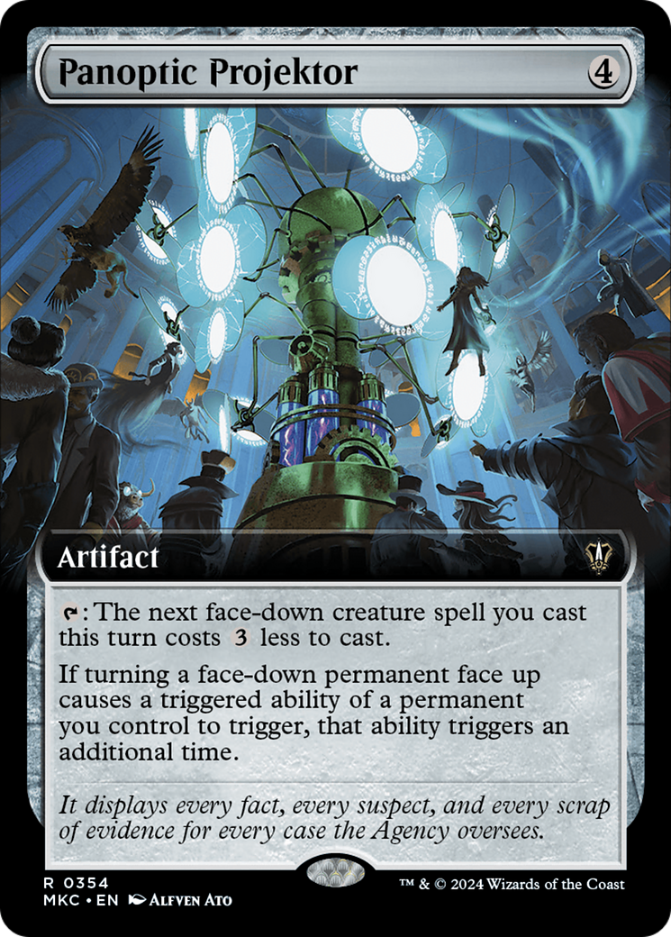 Panoptic Projektor (Extended Art) [Murders at Karlov Manor Commander] | Boutique FDB TCG