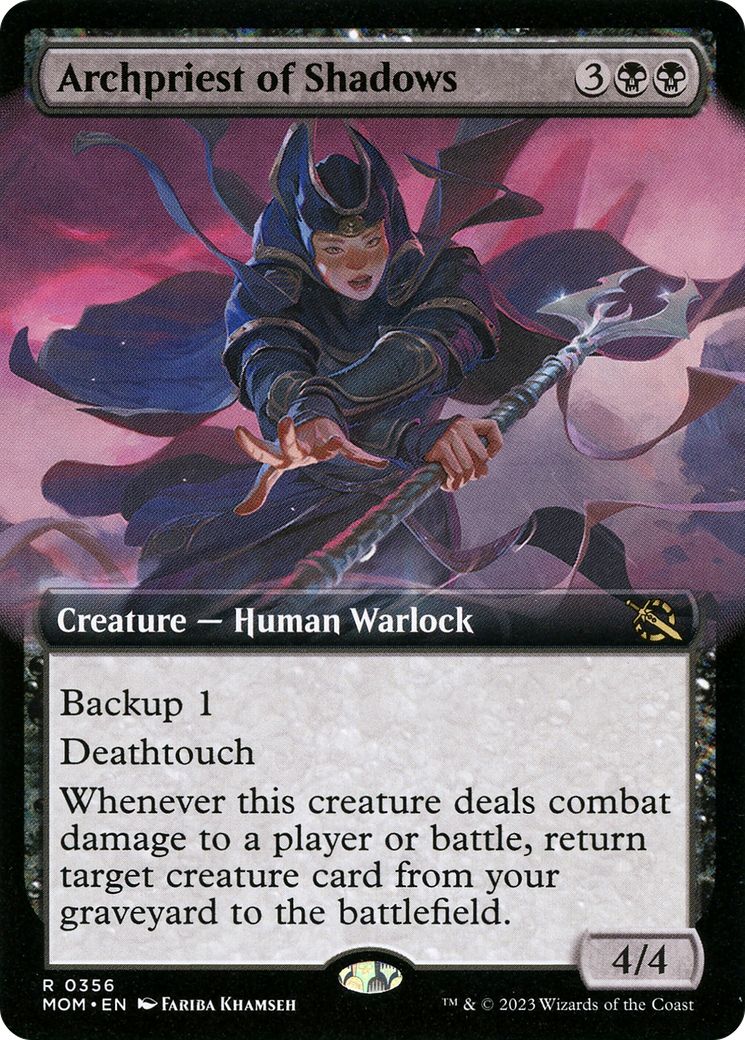 Archpriest of Shadows (Extended Art) [March of the Machine] | Boutique FDB TCG