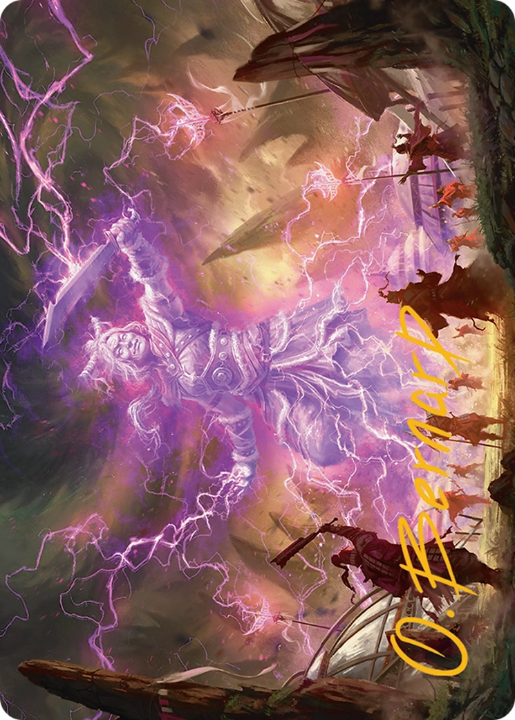Smile at Death Art Card (4/54) [Tarkir: Dragonstorm Art Series] | Boutique FDB TCG