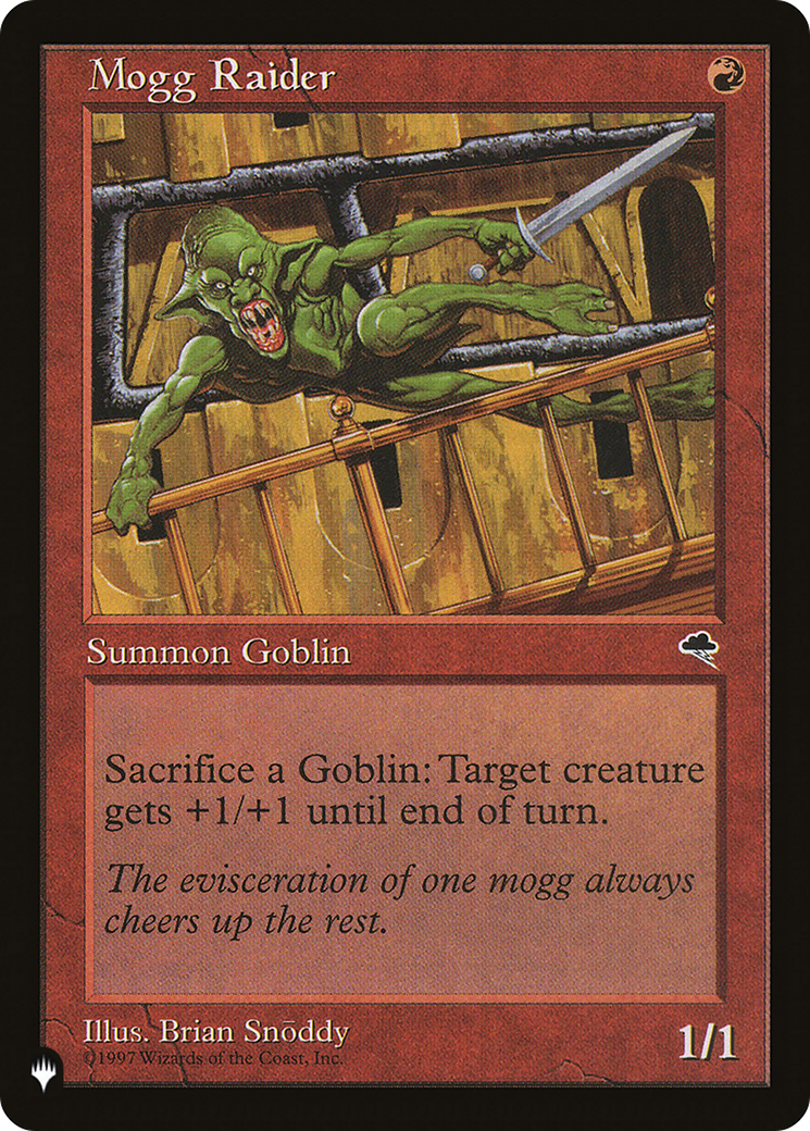 Mogg Raider [The List Reprints] | Boutique FDB TCG