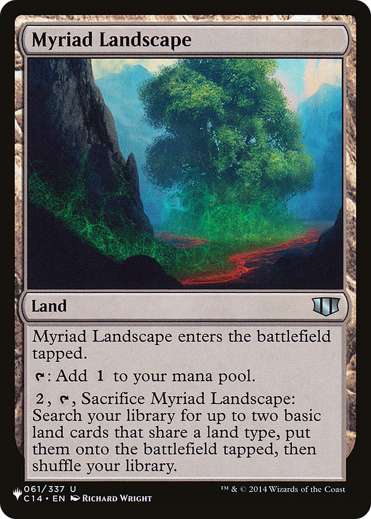 Myriad Landscape (C14) [Secret Lair: Angels] | Boutique FDB TCG