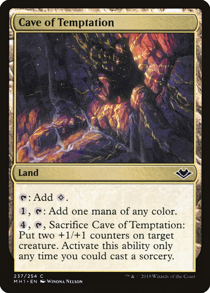 Cave of Temptation [Modern Horizons] | Boutique FDB TCG