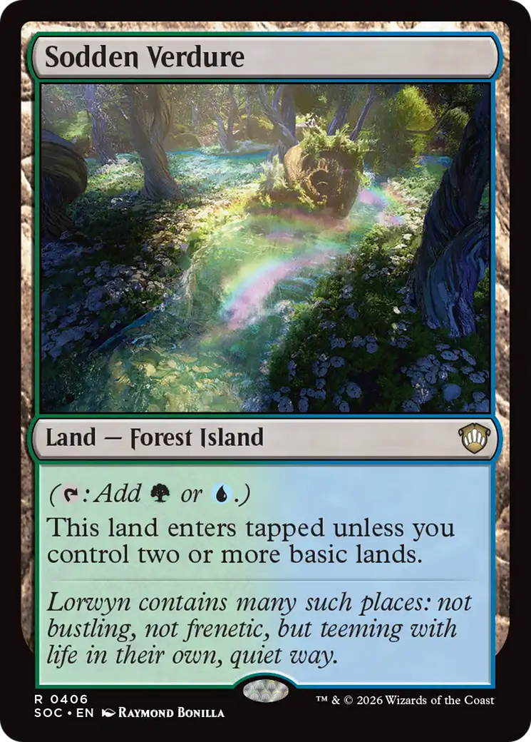 Sodden Verdure [Secrets of Strixhaven Commander] | Boutique FDB TCG
