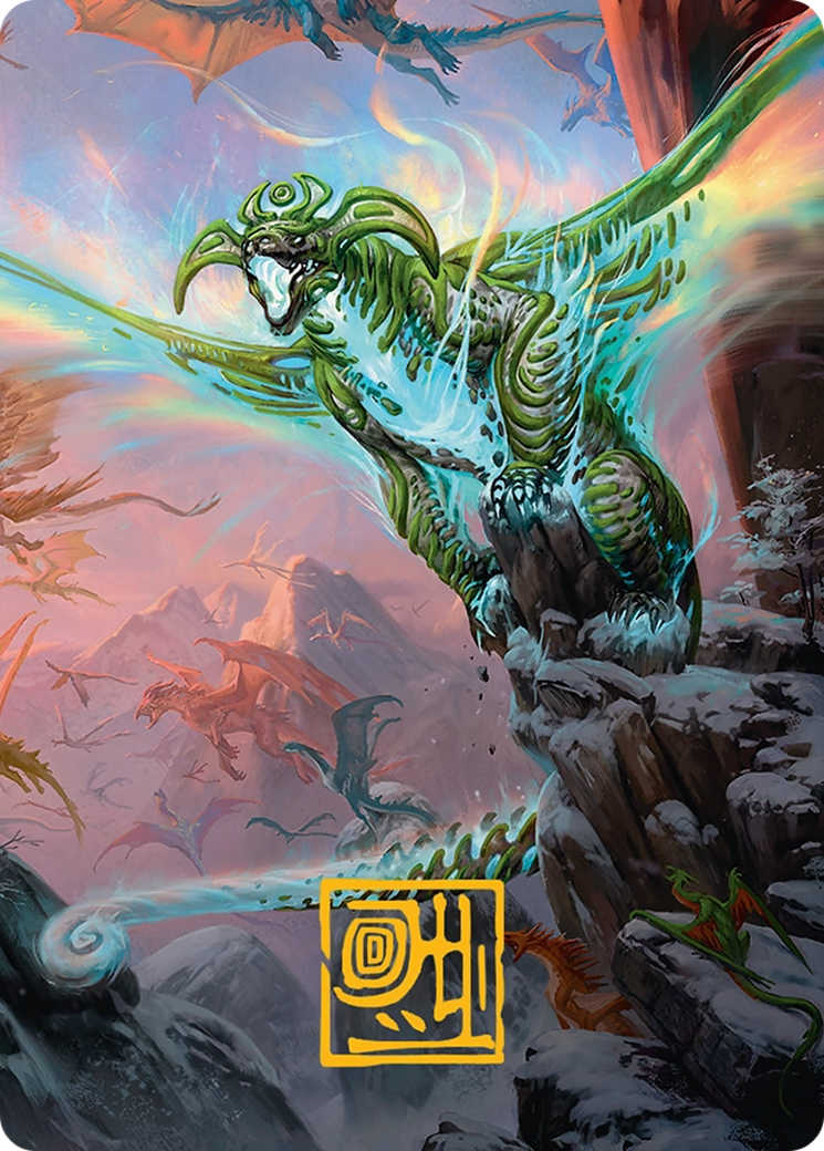 Ureni of the Unwritten Art Card (51/54) [Tarkir: Dragonstorm Art Series] | Boutique FDB TCG