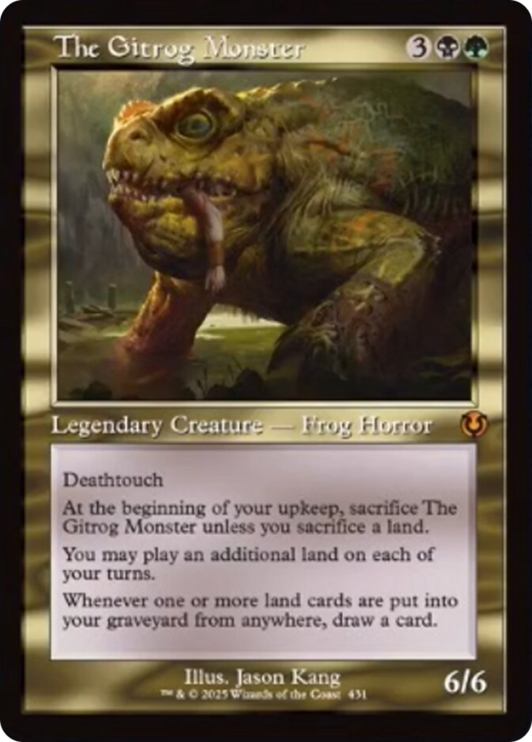 The Gitrog Monster (Retro Frame) [Innistrad Remastered] | Boutique FDB TCG