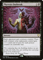 Phyresis Outbreak [Phyrexia: All Will Be One Commander] | Boutique FDB TCG