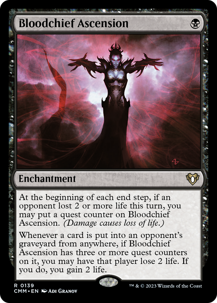 Bloodchief Ascension [Commander Masters] | Boutique FDB TCG