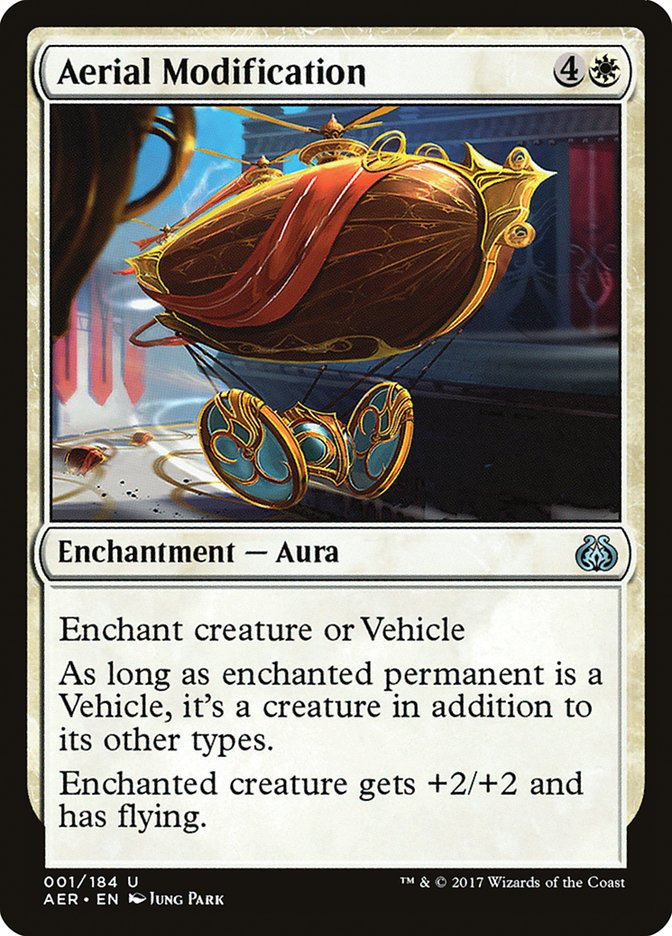 Aerial Modification [Aether Revolt] | Boutique FDB TCG