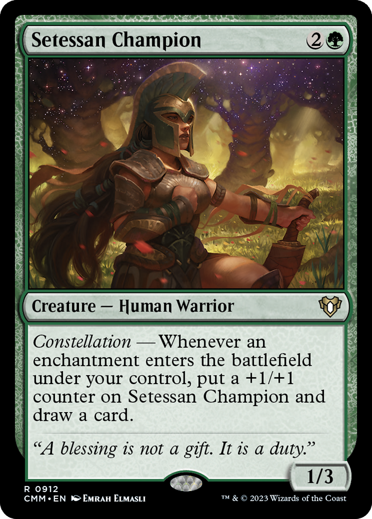 Setessan Champion [Commander Masters] | Boutique FDB TCG