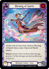 Blessing of Spirits (Yellow) [DYN219] (Dynasty)  Rainbow Foil | Boutique FDB TCG