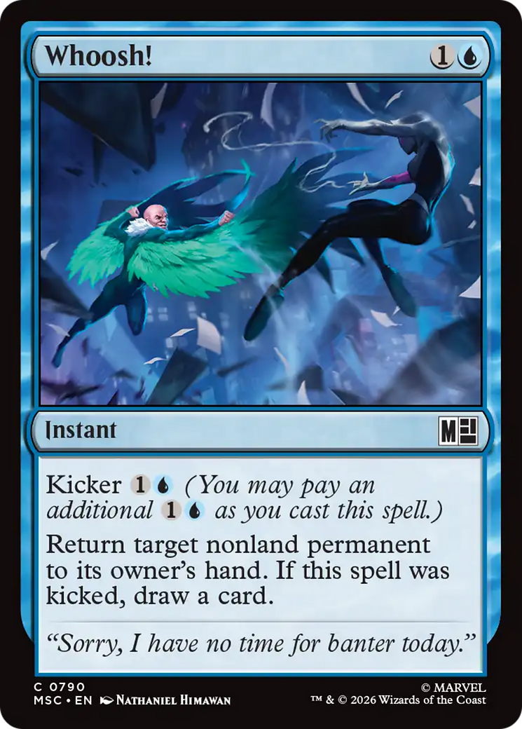 Whoosh! [Marvel Super Heroes Commander] | Boutique FDB TCG