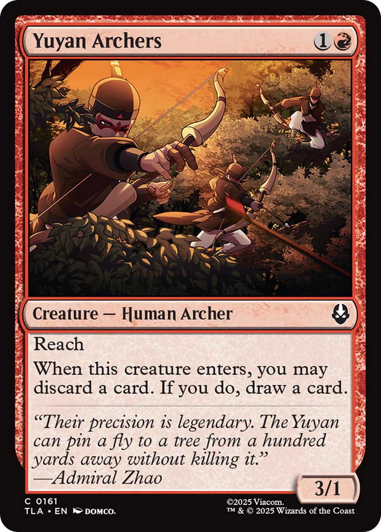 Yuyan Archers [Avatar: The Last Airbender] | Boutique FDB TCG