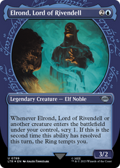 Elrond, Lord of Rivendell (Showcase) (Surge Foil) [The Lord of the Rings: Tales of Middle-Earth] | Boutique FDB TCG