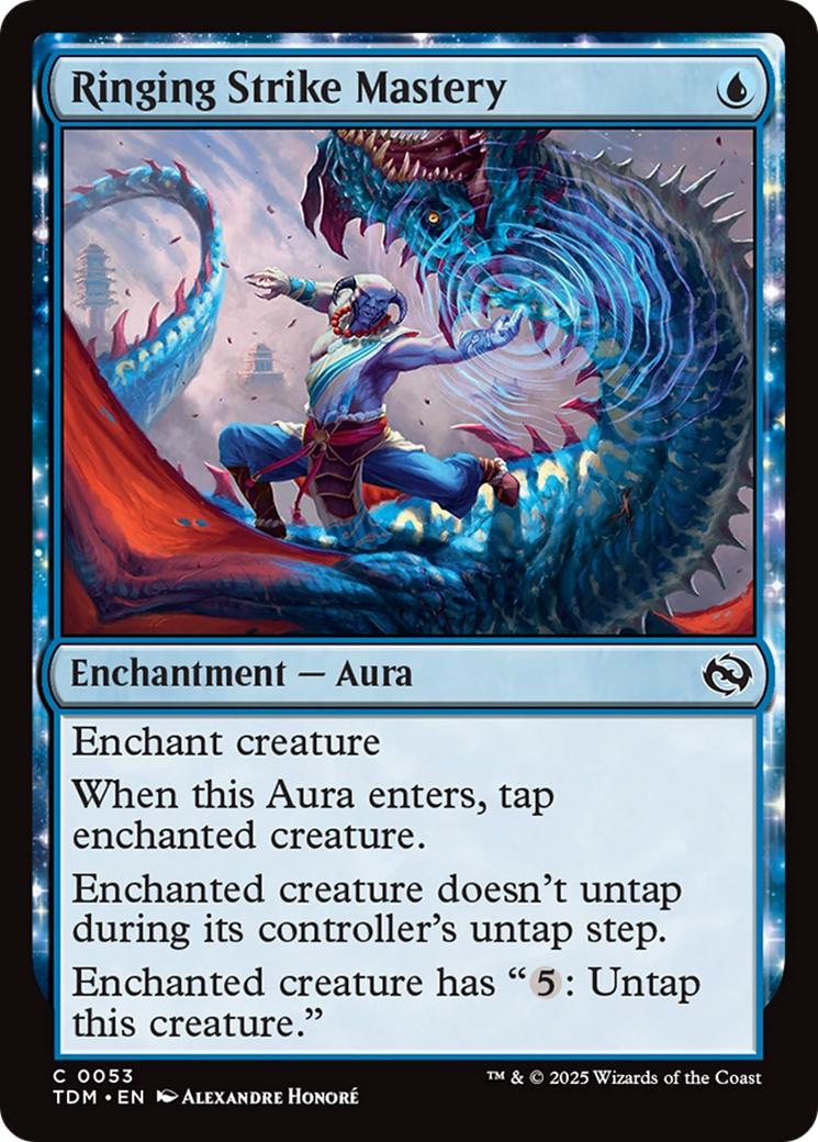 Ringing Strike Mastery [Tarkir: Dragonstorm] | Boutique FDB TCG